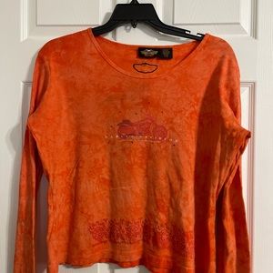 Ladies Harley Davidson 100th Anniversary LS T-shirt